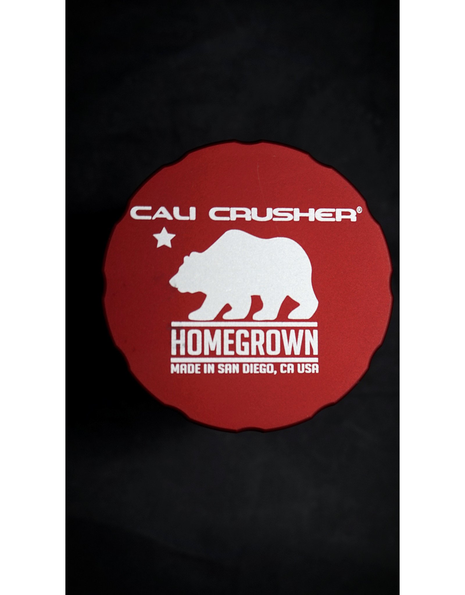 Cali Crusher Cali Crusher Homegrown 4pc Large - Red
