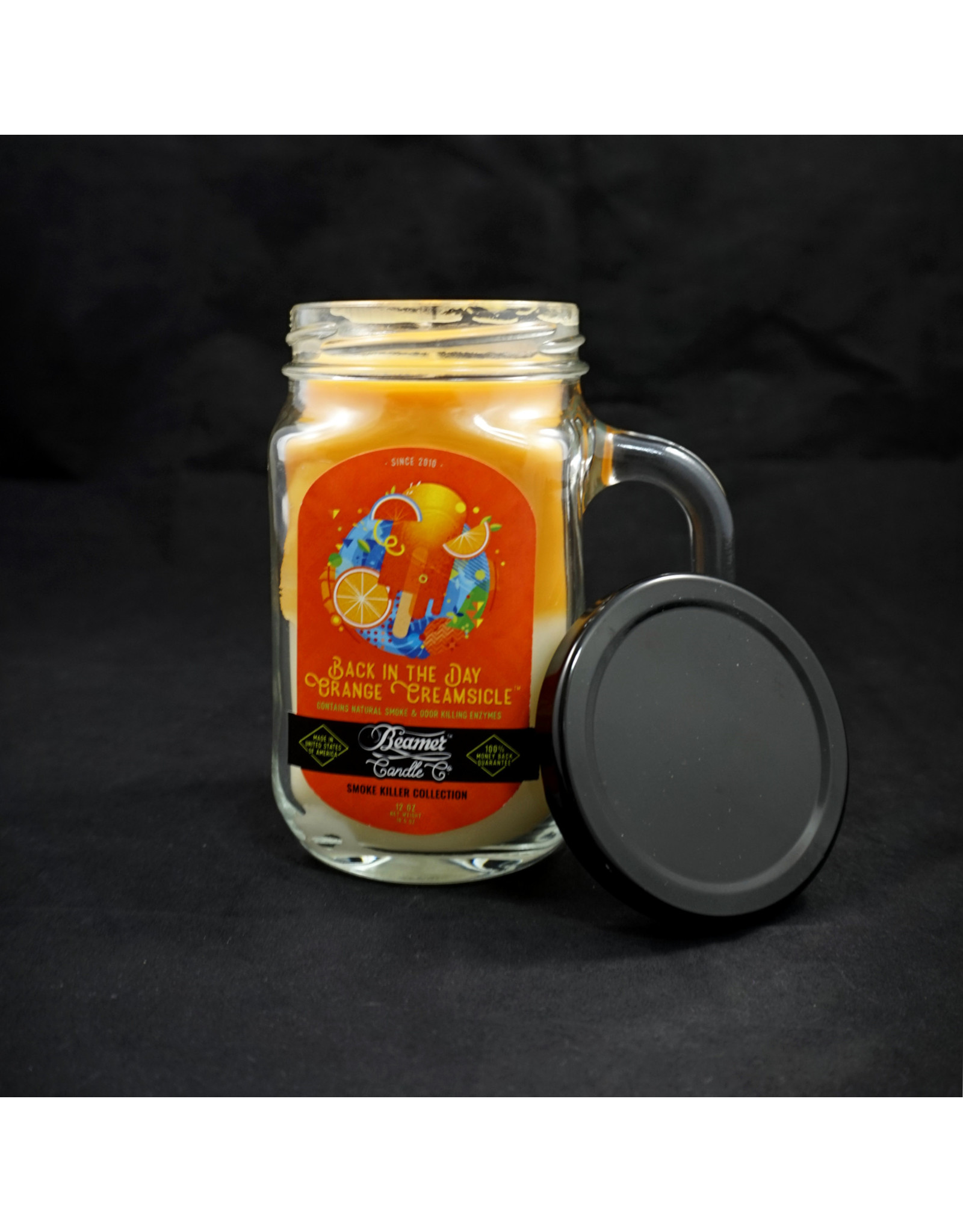 Beamer Candle -  Smoker Killer Collection Back In The Day Orange Creamsicle