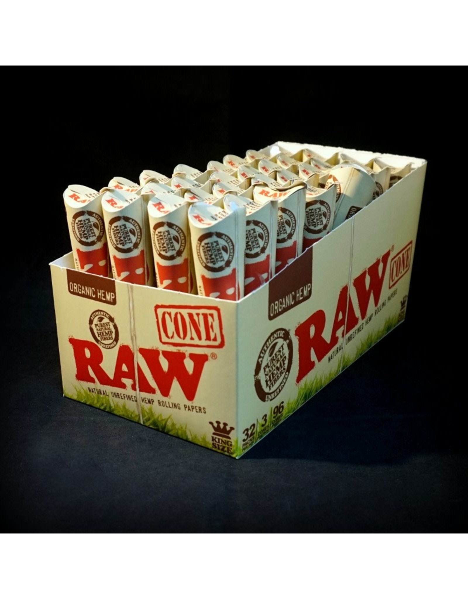 Raw Raw Organic Cone KS 3pk