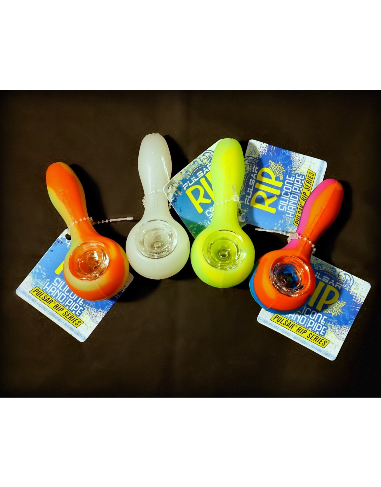 Pulsar Pulsar RIP Silicone Spoon Pipes -  Assorted Colors