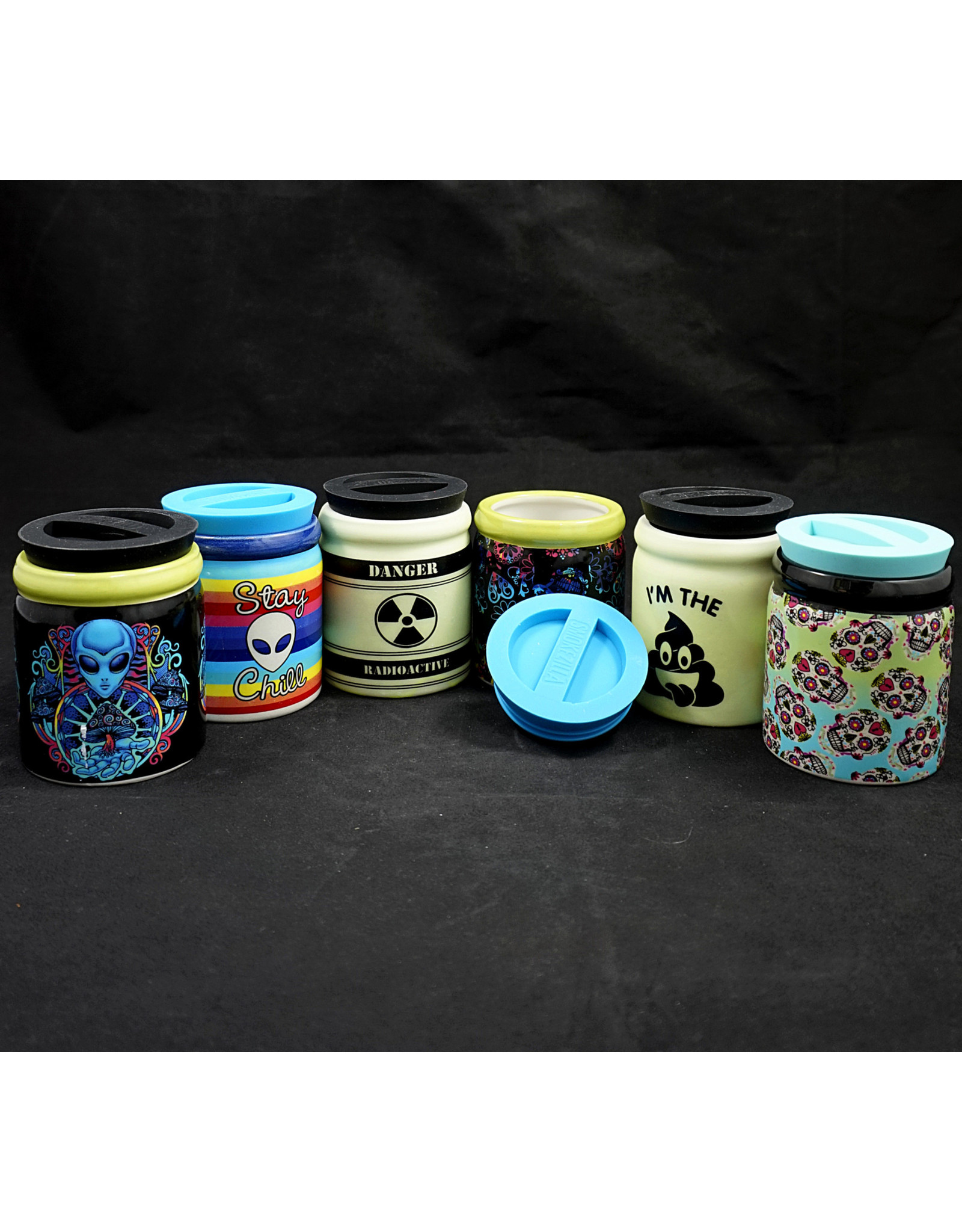 Smokezilla SmellProof Ceramic Storage Jar