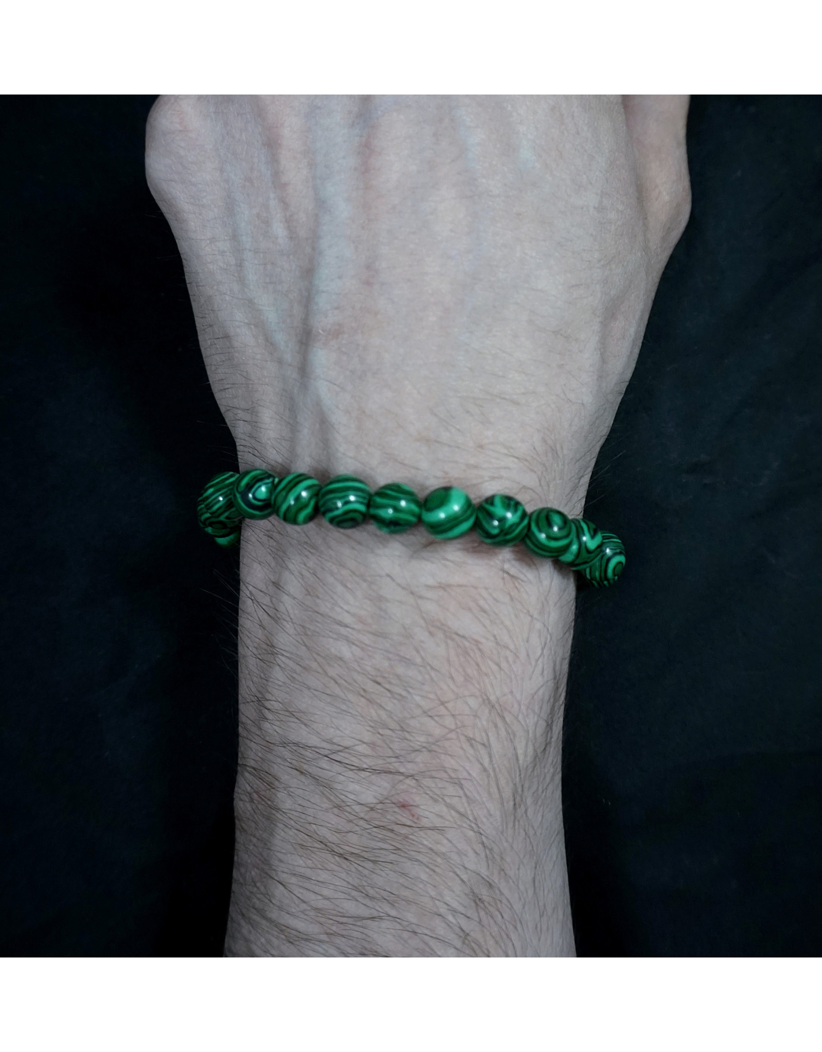 8mm Malachite Bracelet