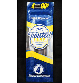 Twisted Hemp Wraps Twisted Hemp Wraps Blue Banana