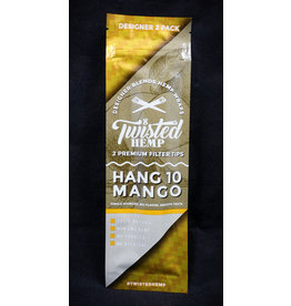 Twisted Hemp Wraps Twisted Hemp Wraps 2pk - Hang 10 Mango