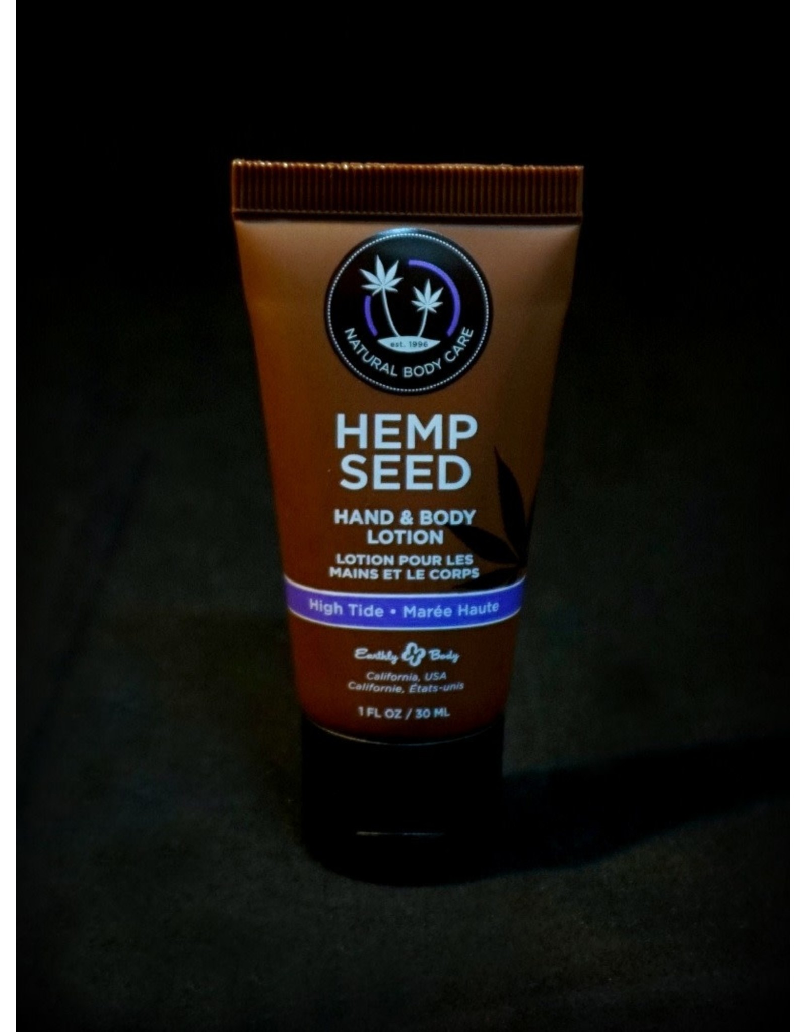 Earthly Hemp Seed Body Lotion 1oz High Tide