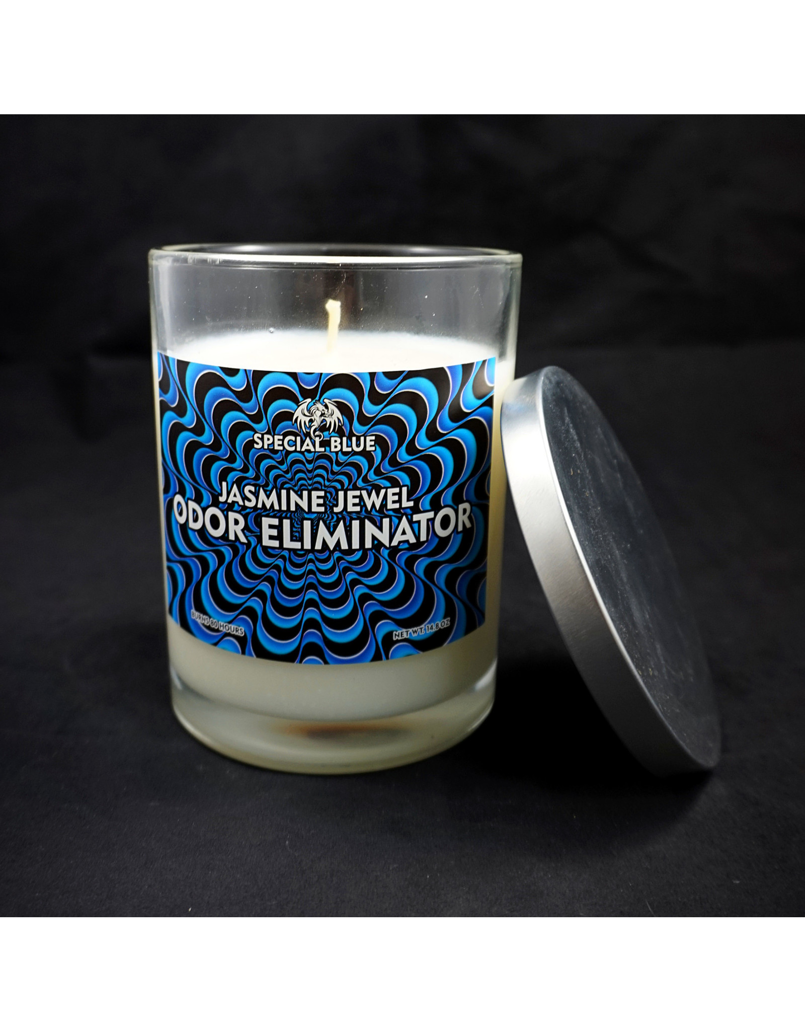 Special Blue Odor Eliminator Candle -