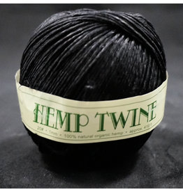 Black Hemp Twine 1mm 100g