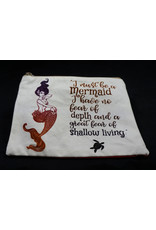 Mermaid Graphic Print Bag