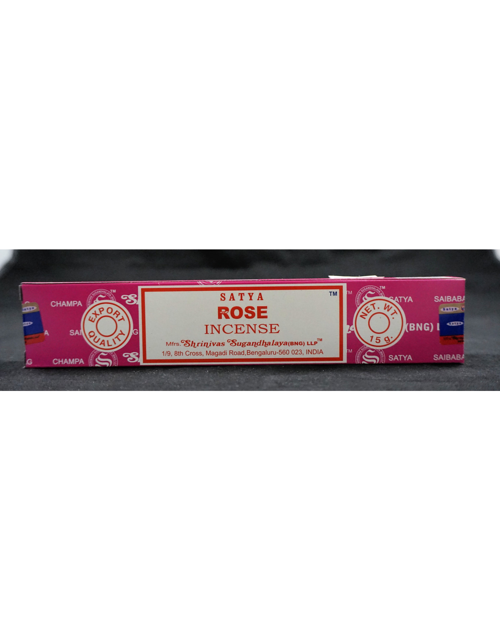 Satya Satya Incense 15g Rose