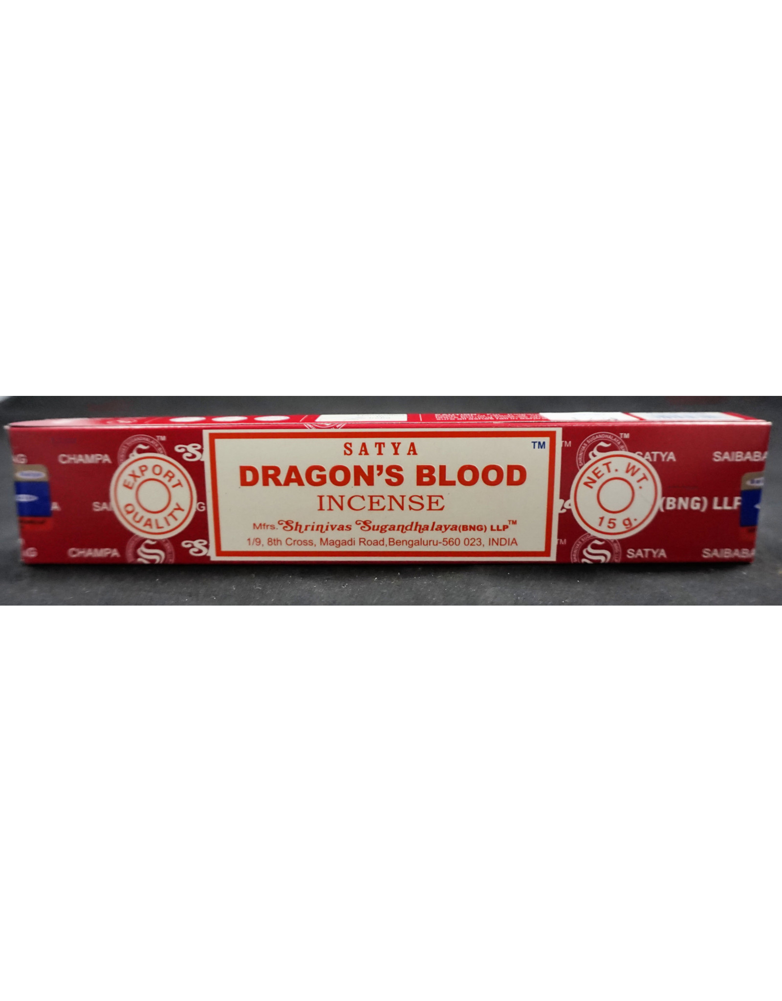 Satya Satya Incense 15g Dragons Blood