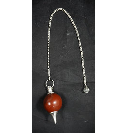 Red Jasper Ball Pendulum