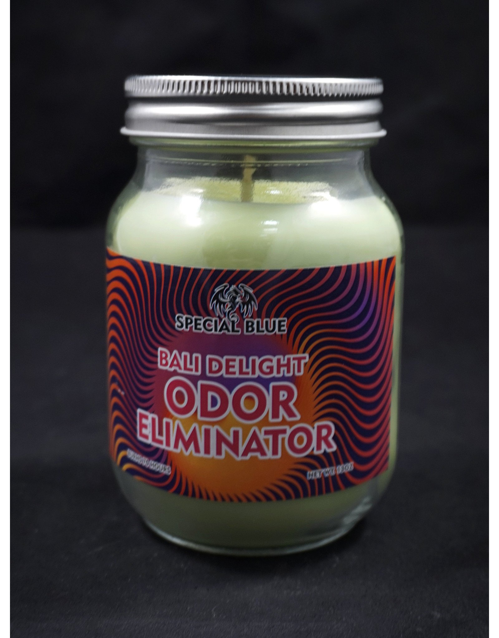 Special Blue Odor Eliminator Candle - Bali Delight