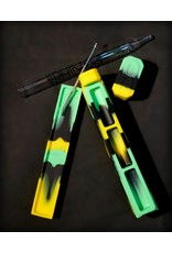 Dab Out Silicone Dab Kit Green/Black/Yellow