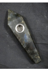 Gemstone 4" Hand Pipe - Labradorite