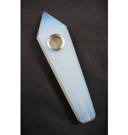 Gemstone 4" Hand Pipe - Opalite