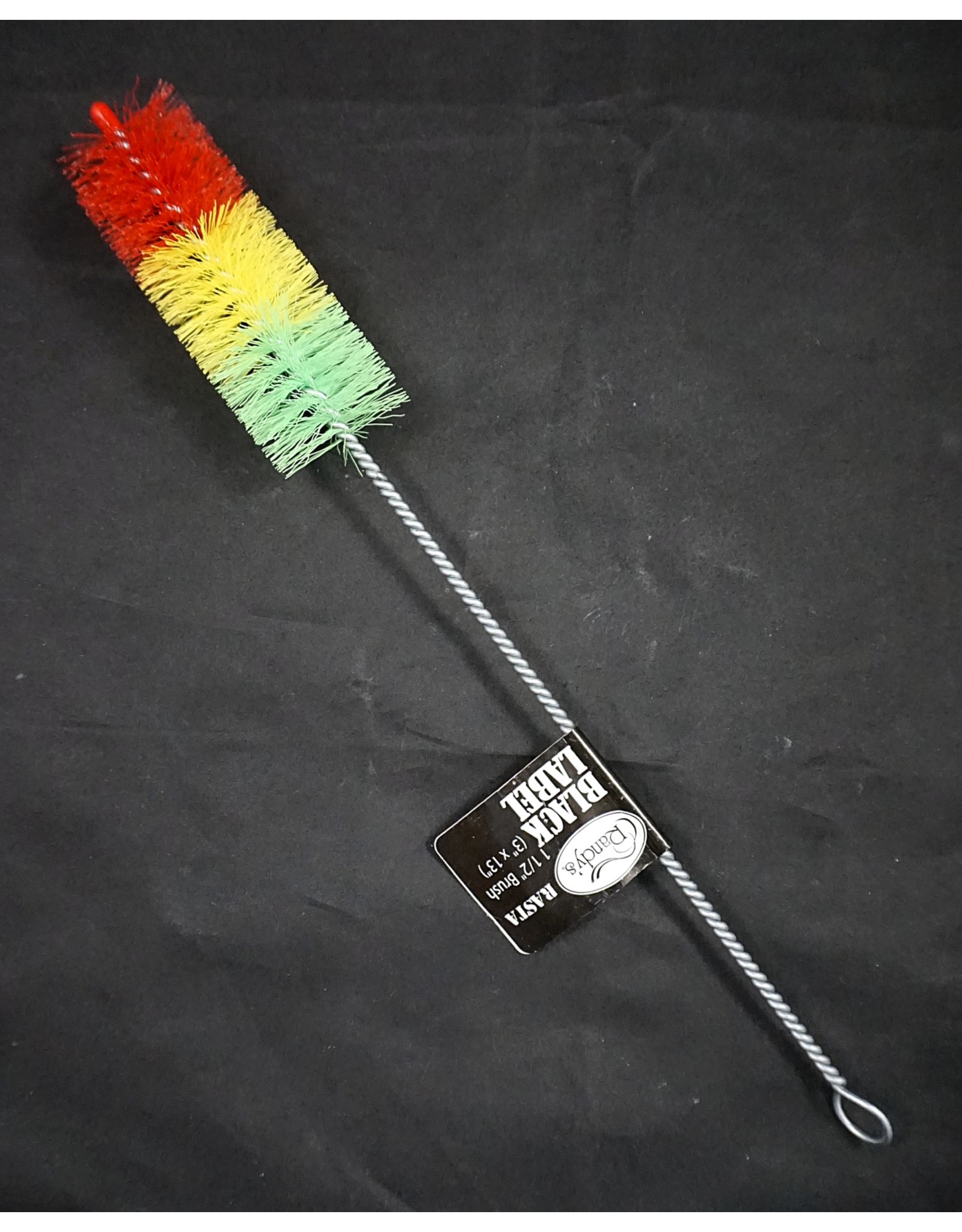 Randy's RandyÃƒÆ’Ã‚Â¢ÃƒÂ¢Ã¢â‚¬Å¡Ã‚Â¬ÃƒÂ¢Ã¢â‚¬Å¾Ã‚Â¢s Black Label 2 " Cleaning Brush - Rasta