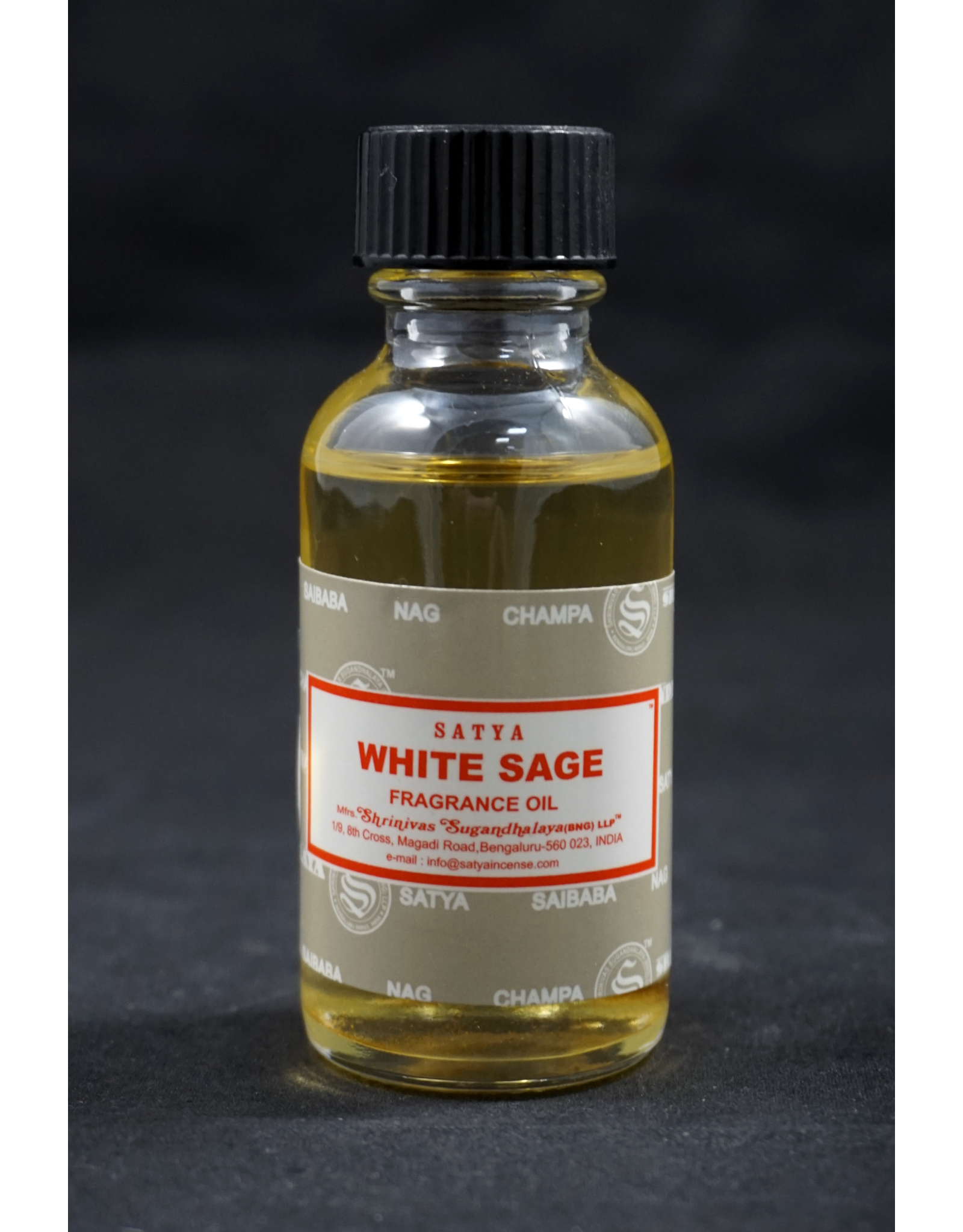 Satya Satya Fragrance Oil - White Sage