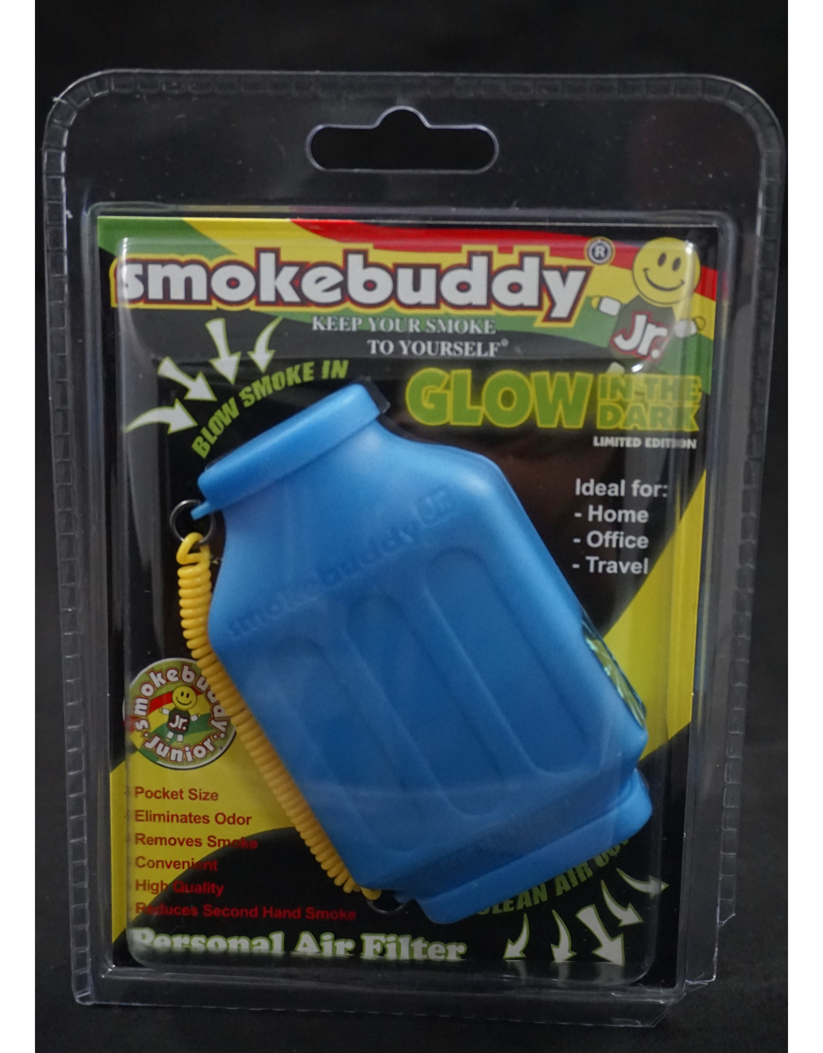 Smoke Buddy Smoke Buddy Junior Blue Glow in Dark