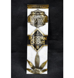 Billionaire Hemp Wraps - Russian Cream