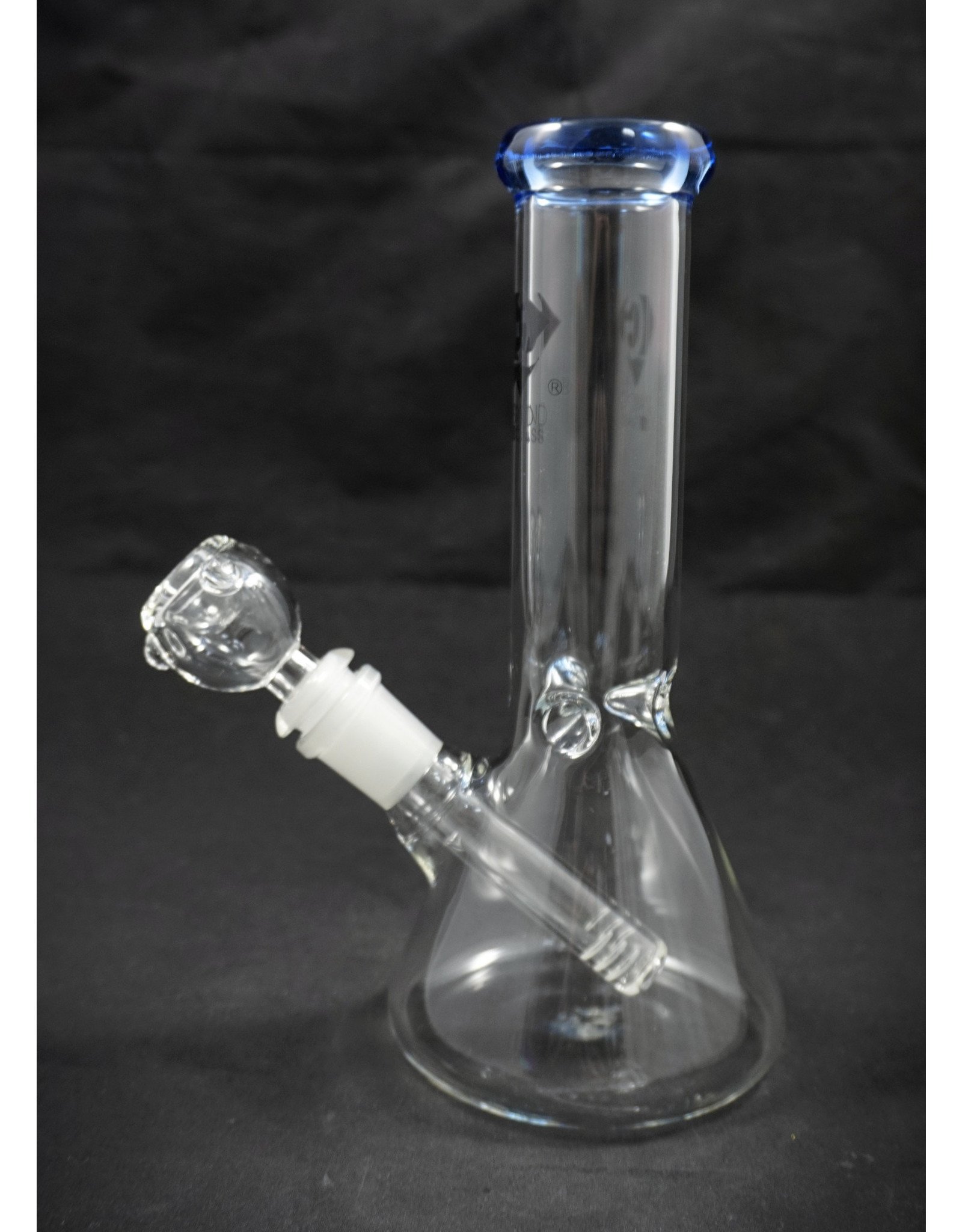 Diamond Glass Sugar Beaker - 8" / 14mm F