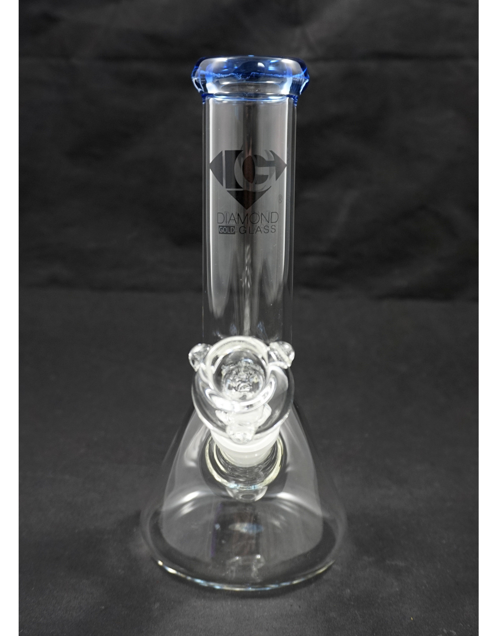 Diamond Glass Sugar Beaker - 8" / 14mm F