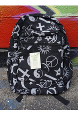 Symbols Black Backpack