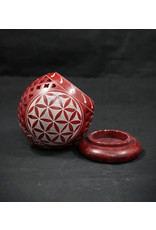 Flower of Life Cone Incense Burner