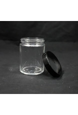 Ooze Glass Jar 4oz - Black