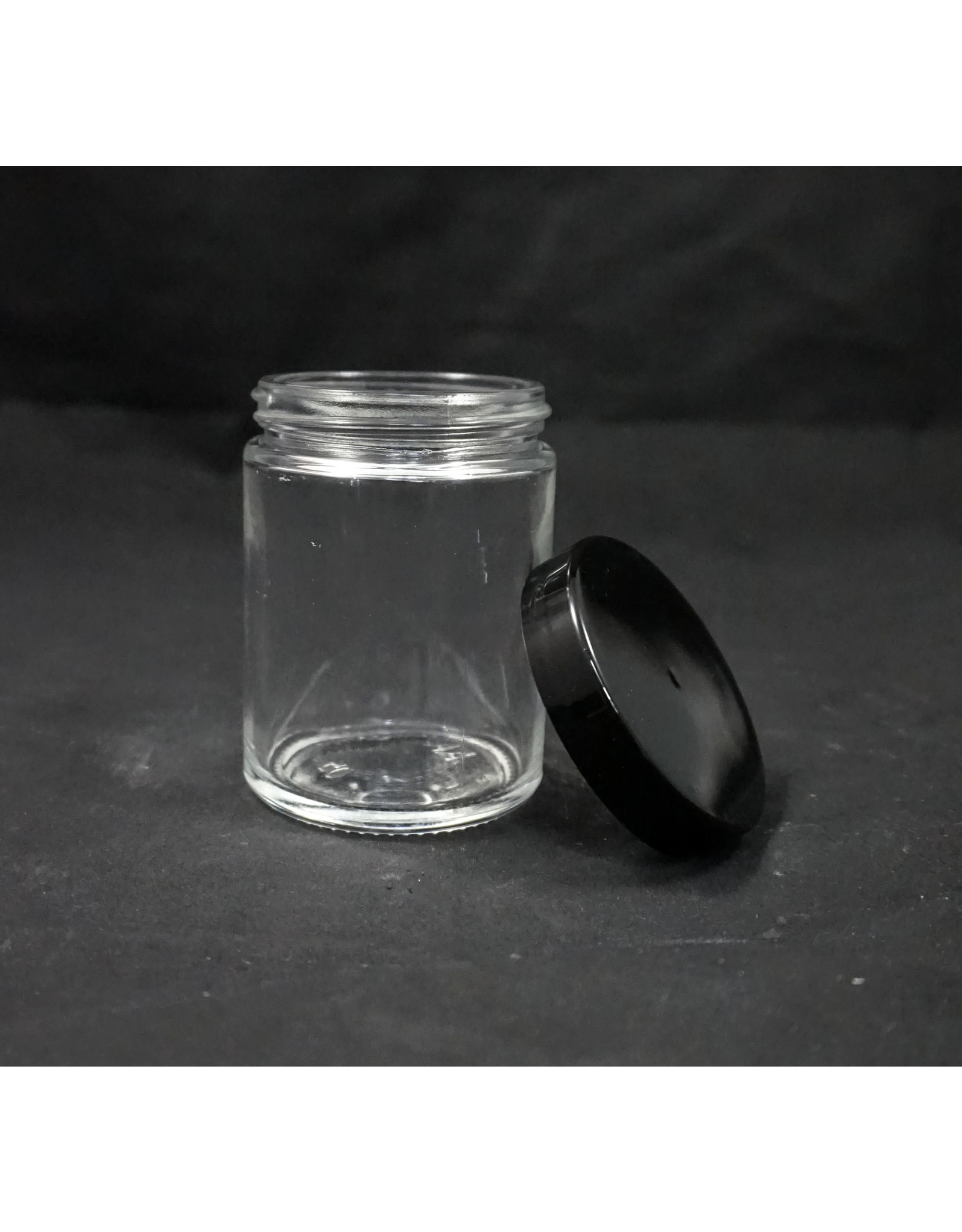 Ooze Glass Jar 4oz - Black