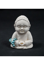 Gypsum Cement Buddha Figurine - Meditation