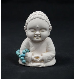 Gypsum Cement Buddha Figurine - Meditation