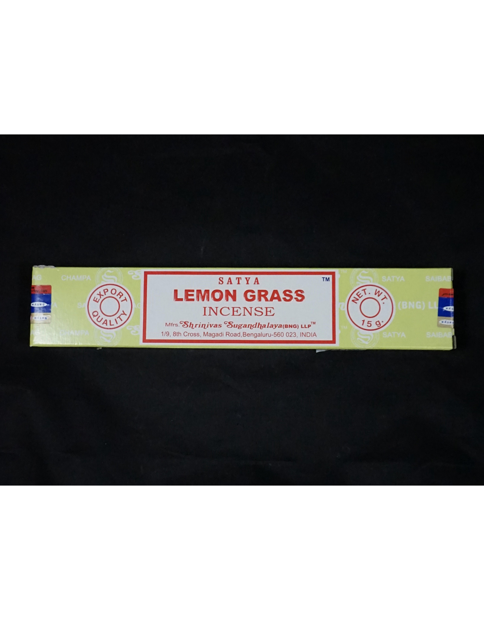 Satya Satya Incense 15g Lemongrass
