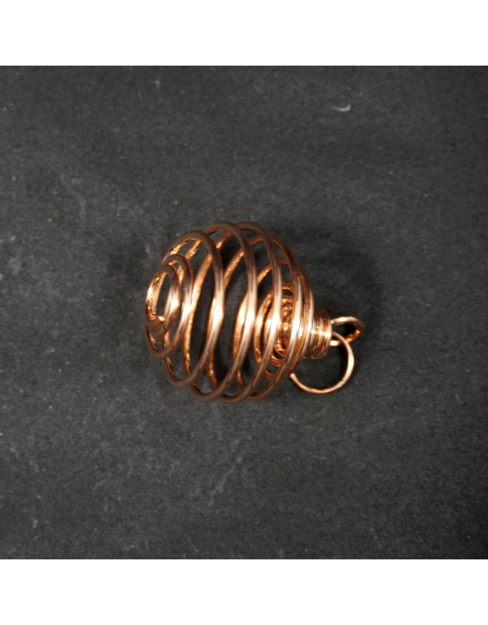 Tumbled Stone Cage Copper Large
