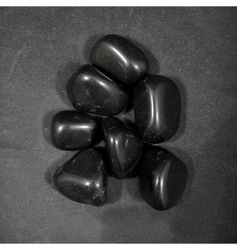 Black Tourmaline Large Tumbled Stone