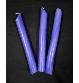 Pastel Violet Purple Drip Candle