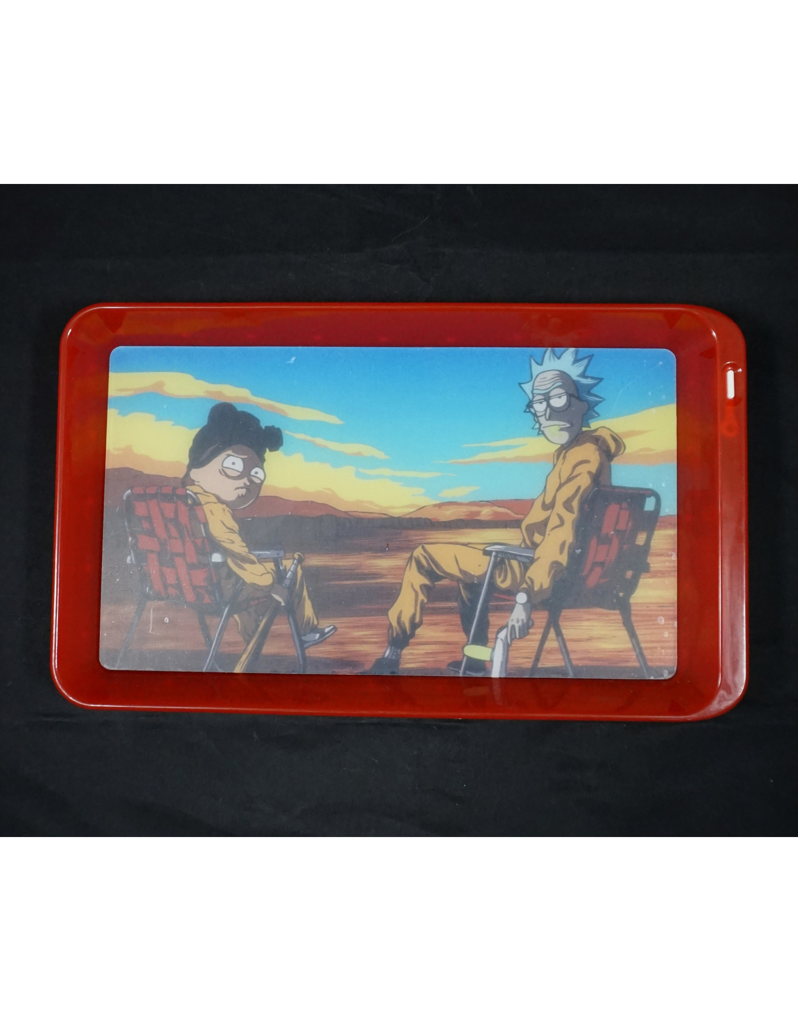 Rick & Morty Chairs LED Rolling Tray