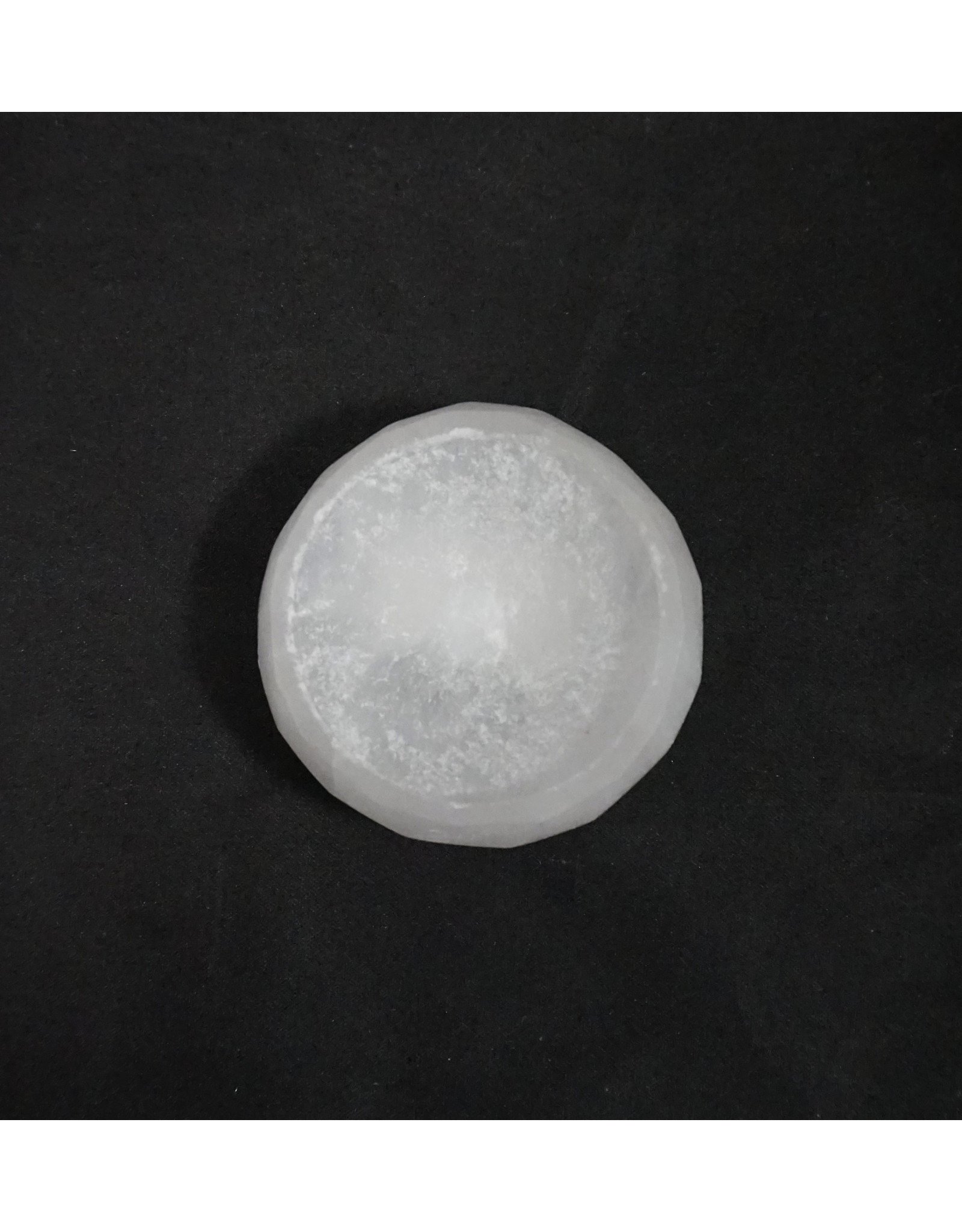 Gemstone Carving Small Bowl White Selenite