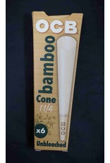 OCB OCB Bamboo Unbleached Cones 1.25 6pk