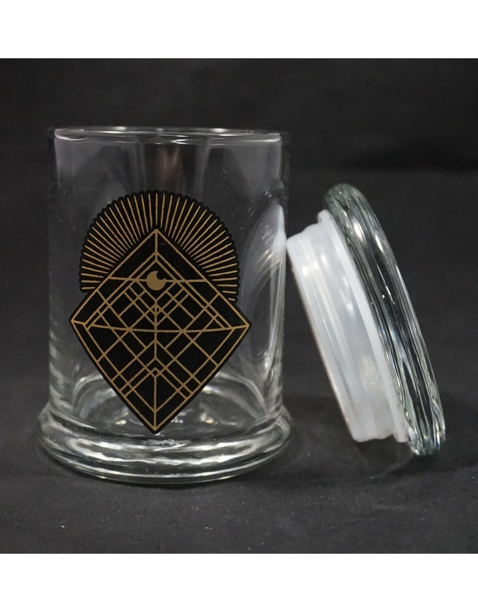 420 Science 420 Science Jars Medium Diamond Intersect Pop Top
