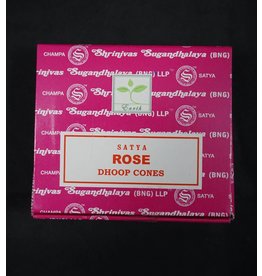 Satya Satya Fresh Rose Dhoop Cones