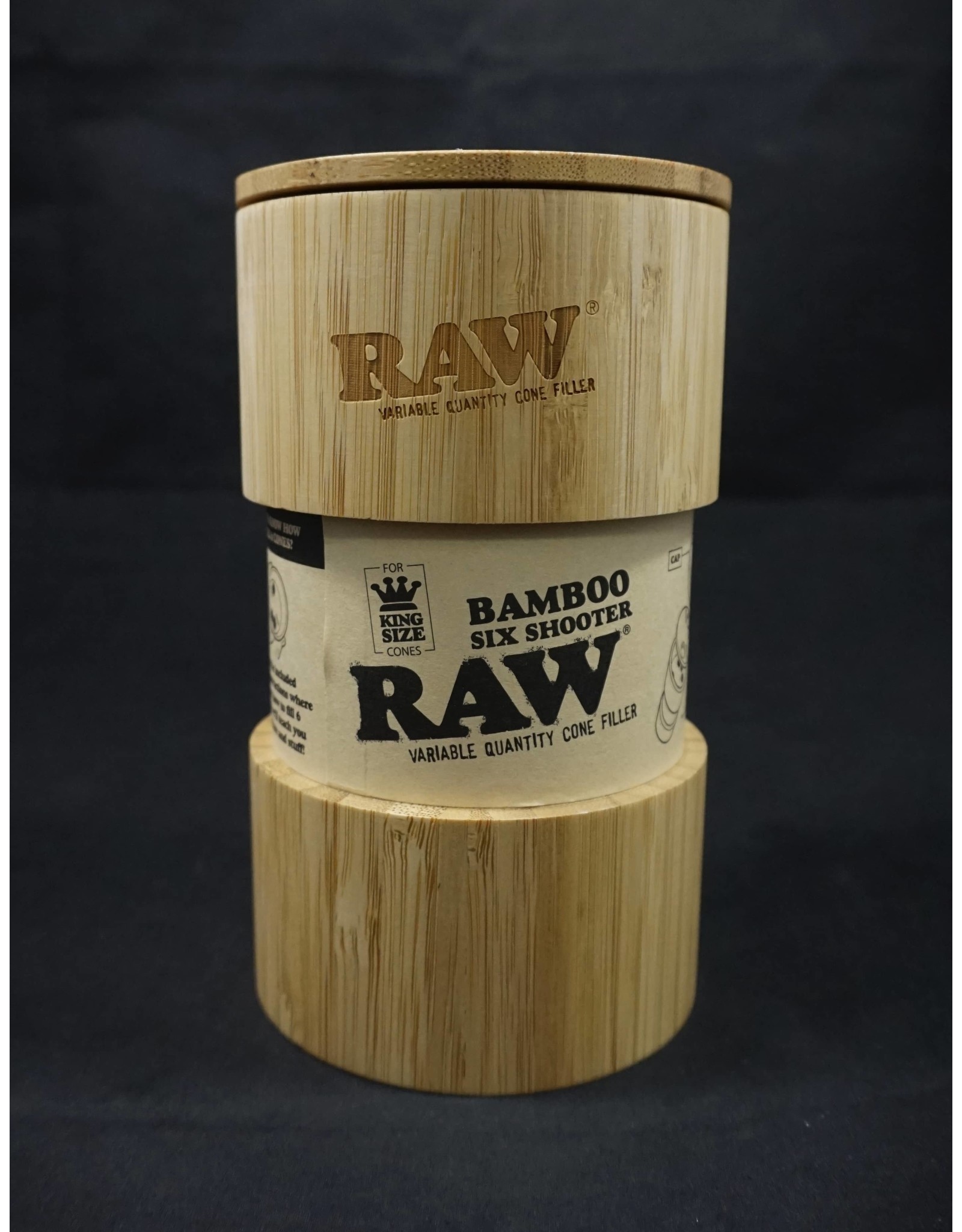 Raw Raw Bamboo Six Shooter - Kingsize