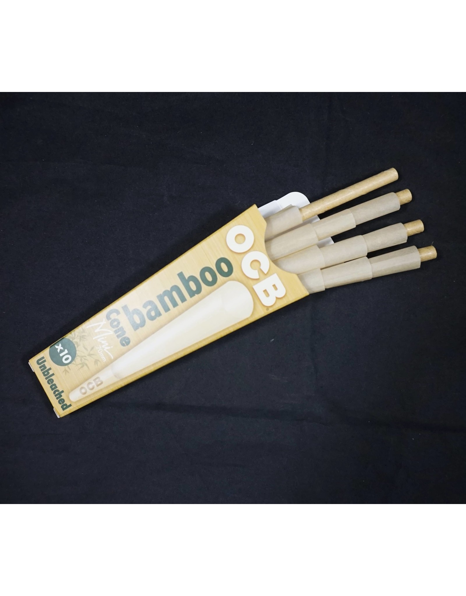 OCB OCB Bamboo Unbleached Cones Mini 10pk