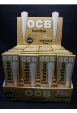 OCB OCB Bamboo Unbleached Cones Mini 10pk
