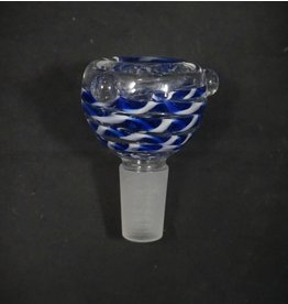 Male Glass on Glass Slide Bowl - 14mm Male