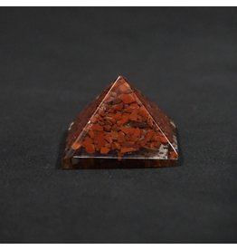 Orgone Resin Pyramid Jasper - Root Chakra