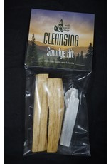 Cleansing Smudge  Kit - Palo Santo and Selenite