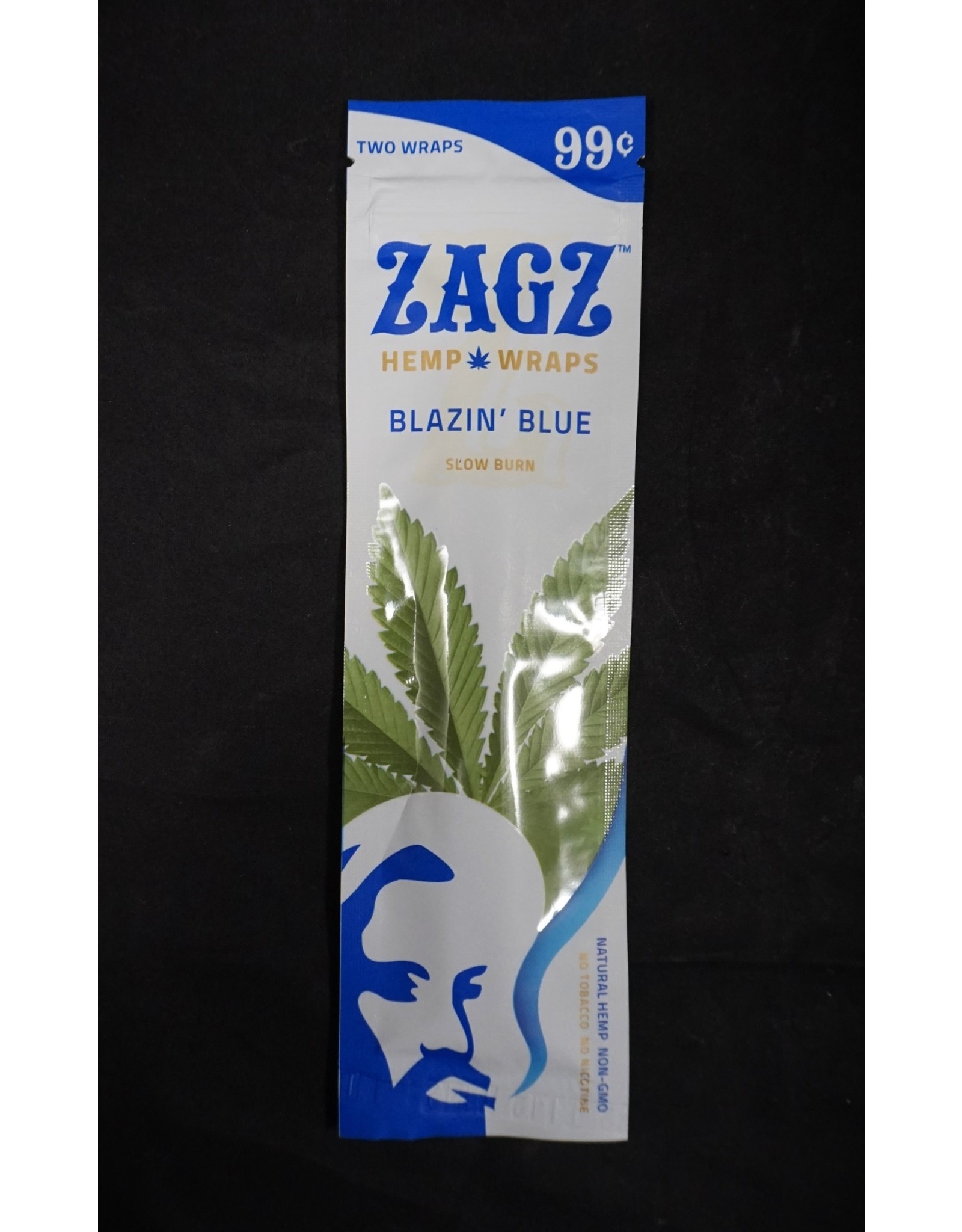 ZigZag Papers Zig Zag Natural Hemp Wraps - Blazin Blue