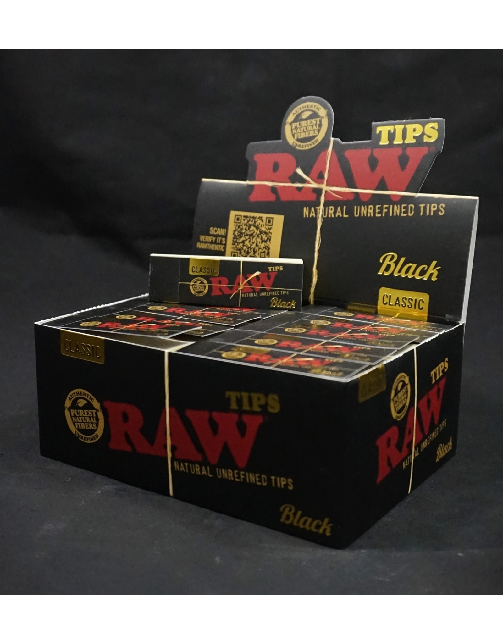 Raw Raw Black Tips