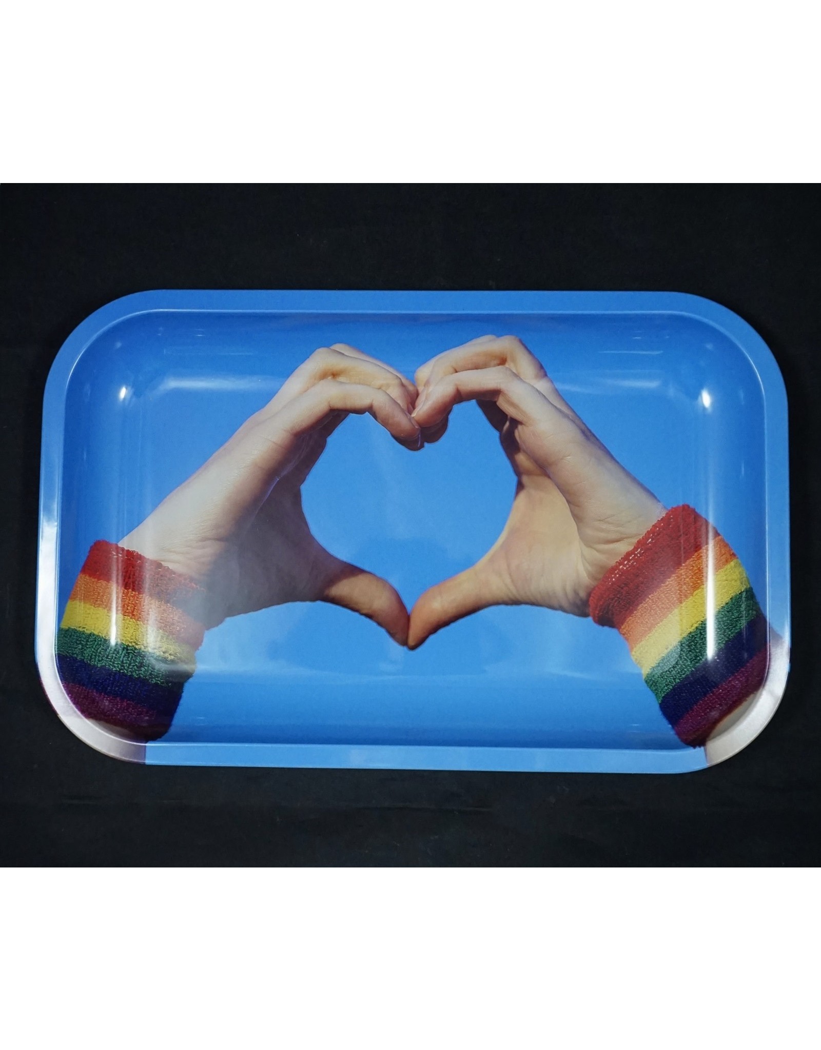 Pulsar Pulsar Metal Rolling Tray Medium Equality Heart Hands