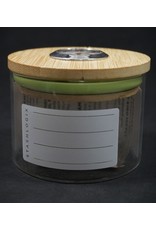 Stashlogix Bamboo Lid Smart Jar w/ Boveda Pack - Large